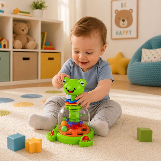 Lean Toys Spinning Top for 6+ Months