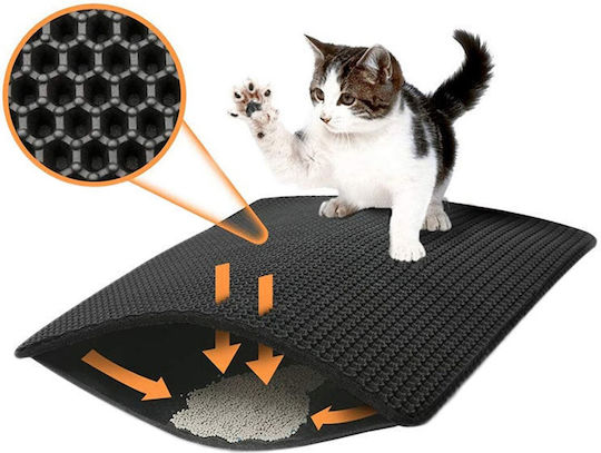 Denik Pets Selbstreinigendes Katzenklo-Zubehör 75x58cm