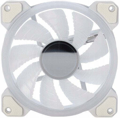 Gelid Solutions Stella Infinity Бял Вентилатор за кутия 120mm (1600rpm / 70cfm) с ARGB Осветление и Свързване 4-Pin PWM Бяло Издание