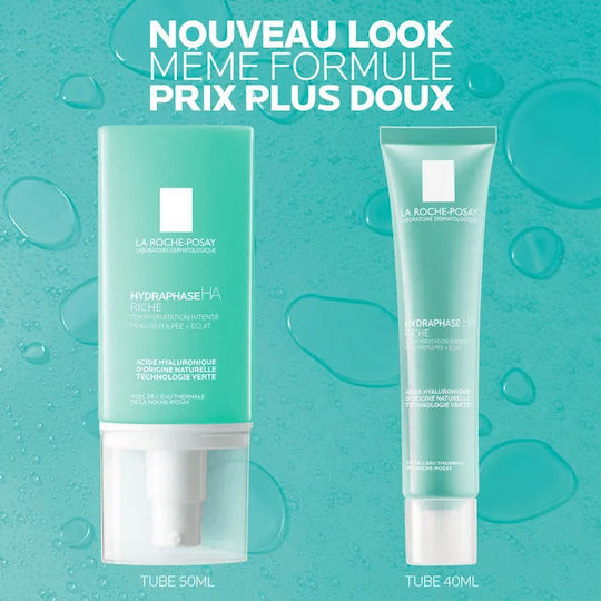 La Roche Posay Hydraphase Ha Light Moisturizing & Firming Face Cream with Hyaluronic Acid 40ml