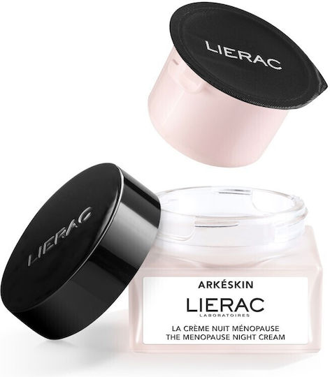 Lierac Arkeskin The Menopause Refill Анти-ейдж Нощен Крем За Лице С Хиалуронова Киселина 50ml