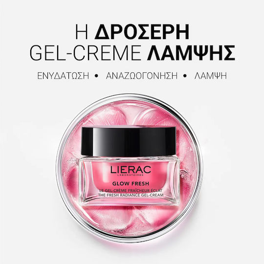 Lierac Glow Fresh The Fresh Radiance Gel-Face Cream with Hyaluronic Acid 50ml