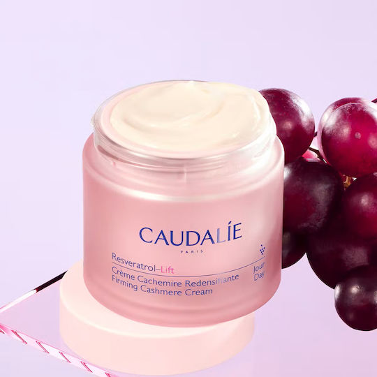 Caudalie Resveratrol-Lift Face Day Cream for Anti-aging & Firming with Hyaluronic Acid 50ml