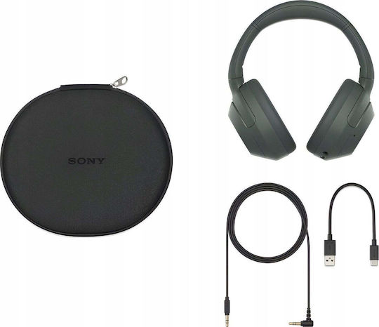 Sony ULT Wear Wireless/Wired Over Ear Headphones with 30 Hours Playing Time and Quick Charge Green
