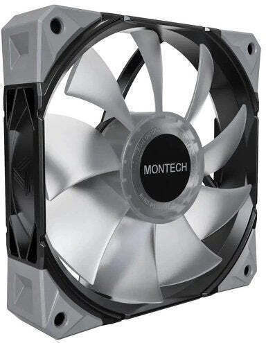 Montech E28 ARGB Вентилатор за кутия 76.2mm (2000rpm / 85.09cfm) със Свързване 3-Pin 3бр