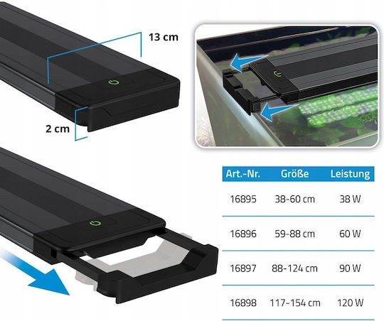 Fluval Plant Led-Lampe für Aquarienbeleuchtung 38W