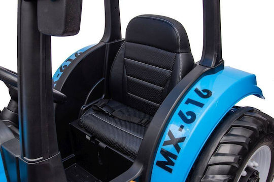 Kinderfahrzeug mit Traktor Elektrisch Blau für 3+ Jahre