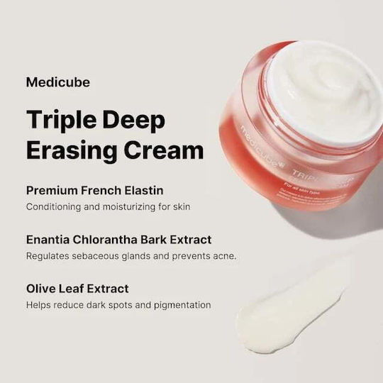 Medicube Triple Collagen Cremă de Față pentru Hidratare și Anti-îmbătrânire cu Colagen 50ml