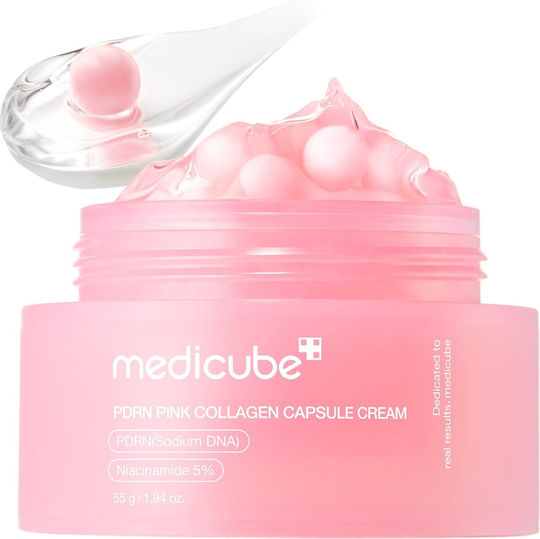 Medicube Pdrn Pink Collagen Capsule Face Cream 55g