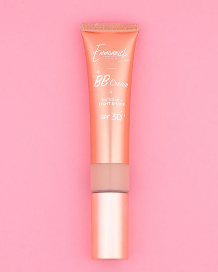 Emmanouela Cosmetics BB Крем За Лице Light Хидратиращ Дневен Крем За Лице С SPF30 И Ниацинамид 40ml