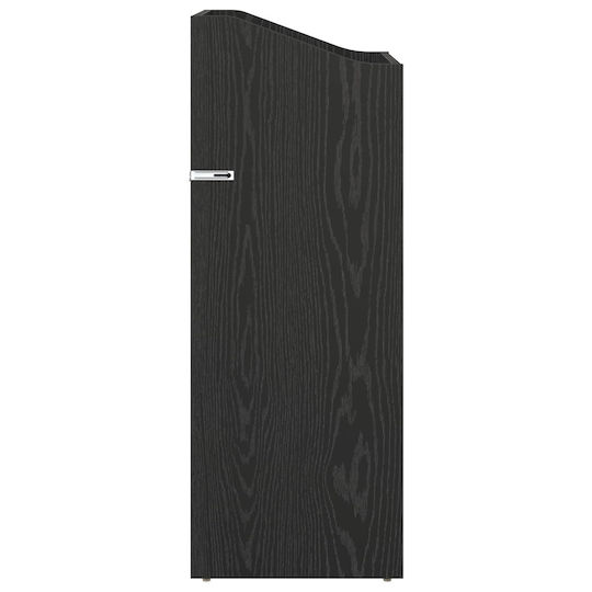 vidaXL Hi-Fi Furniture Black 36x36x95.5cm