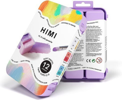 Himi The Littlies Aquarelle Set mit 12 Farben
