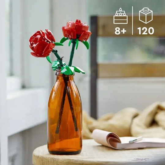 LEGO Lego Botanical Collection Rosen für 8+ Jahre 120Stücke