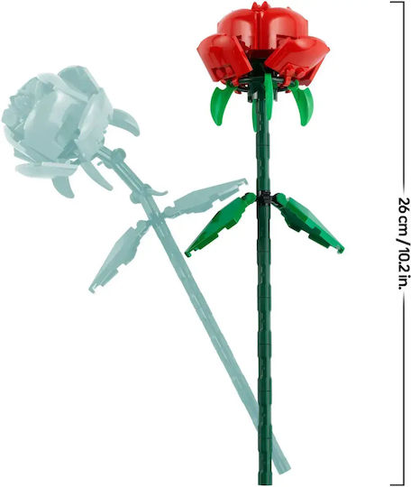 LEGO Lego Botanical Collection Rosen für 8+ Jahre 120Stücke