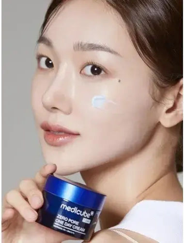 Medicube Zero Pore One 24h Cream Face Day with Panthenol 5%+Bha 0.1%+Niacinamide 2% 50ml