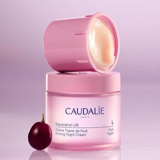 Resveratrol-Lift Festigende Nacht Gesichtscreme Nachfüllen für Anti-Aging & Festigung mit Hyaluronsäure & Kollagen 50ml