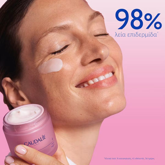 Caudalie Resveratrol-Lift Κρέμα Προσώπου Νυκτός για Αντιγήρανση & Σύσφιξη με Υαλουρονικό Οξύ 50ml