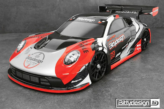 Bittydesign Ar8-p-gt3r 1/8 Gt Klare RC Fahrzeug Karosserie-Kits 360mm Lange Radstand Lwb 1mm Dickes Lexan Abdeckhaube Fernsteuerung On-road 1:8