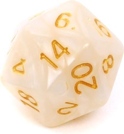 Rebel Set Mit Perlmuttfarbenen Würfeln Rollenspiele Weiß