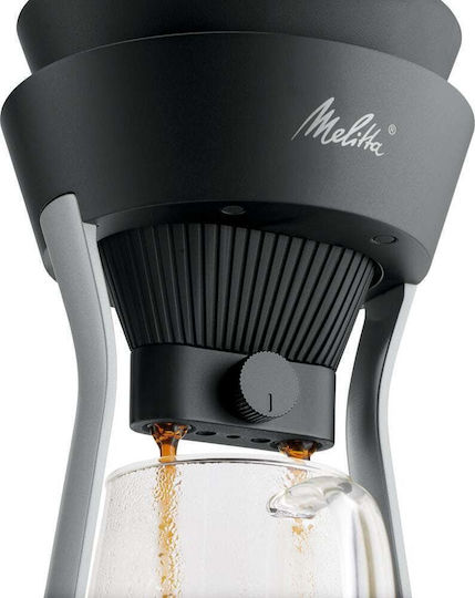 Melitta Amano Black-Silver Coffee Brewing Station Dripper