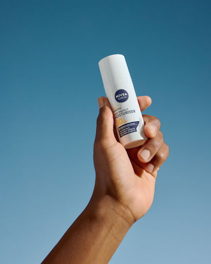 Nivea Sensitive Daily Protect Men's Cream Face Day with SPF30 50ml