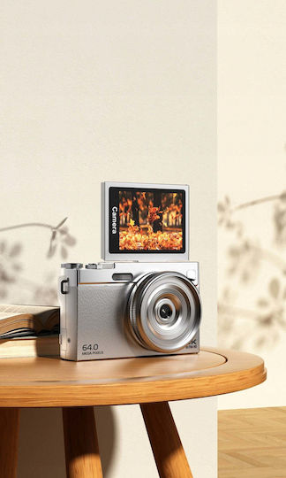 Xrec C77 Aparat foto compact 64MP Zoom optic 16x Argintiu