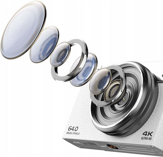 Xrec C77 Aparat foto compact 64MP Zoom optic 16x Argintiu