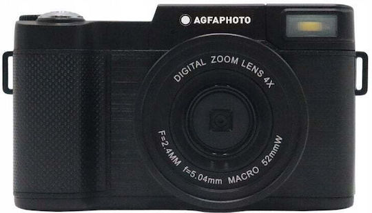 AgfaPhoto Vlg-4k S Kompaktkamera 24MP Optischer Zoom 5x + Fernbedienung