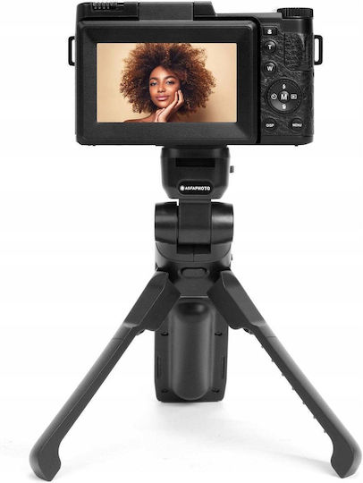 AgfaPhoto Vlg-4k S Kompaktkamera 24MP Optischer Zoom 5x + Fernbedienung