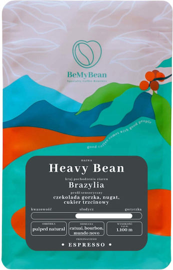 BeMyBean Καφές Espresso Arabica Brazil Heavy Bean σε Κόκκους 1kg