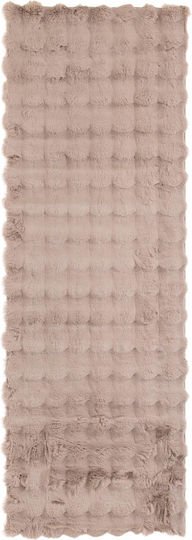 Royal Carpet Bunny Bubble Canvas Бежов Неплъзгащ Се Килим Правоъгълен Furry Бежов 70x140см