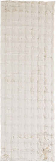 Royal Carpet Bunny Bubble Canvas Крем Неплъзгащ Се Килим Правоъгълен Furry Крем 70x140см