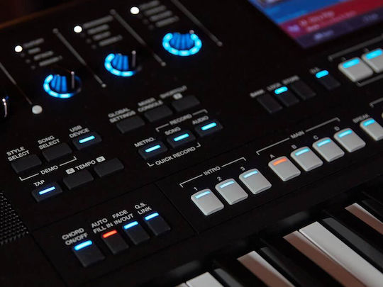 Medeli Medeli Arranger AKX10S Pro Serie mit 61 Tasten mit Gestell Schwarz