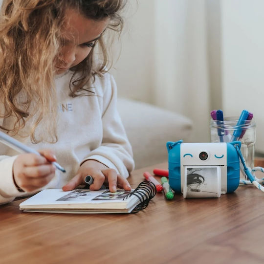 Kidywolf KDW-183409 Kids Camera 8MP with Thermal Printing Blue