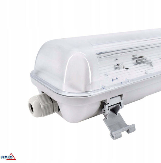Bemko Wasserdichte Beleuchtungsschiene Empty 120 Cm 2x36w Ip65 C11-oht-120-2kp