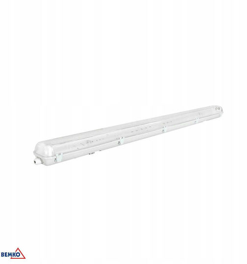 Bemko Wasserdichte Beleuchtungsschiene Empty 120 Cm 2x36w Ip65 C11-oht-120-2kp