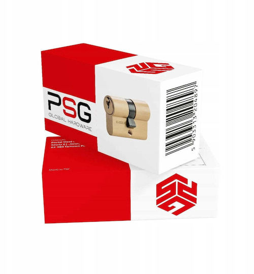 PSG Цилиндър За Брава 70mm (35-35) С 3 Ключа