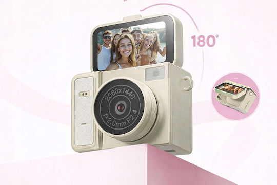 Xrec X7 Aparat foto compact 64MP Zoom optic 45x Bej