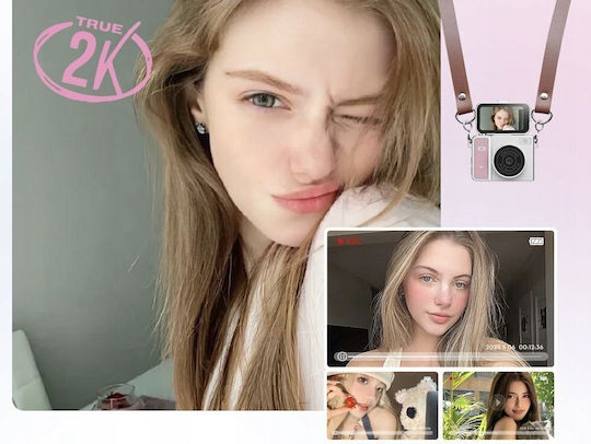 Xrec X7 Aparat foto compact 64MP Zoom optic 45x Bej