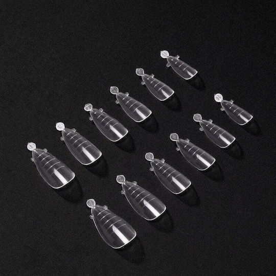 Activeshop Ocho Nails Upper False Nail Forms Almond 120 Pieces