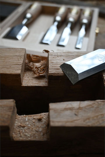 Kirschen Chisels with Wooden Handle Set 5 pcs