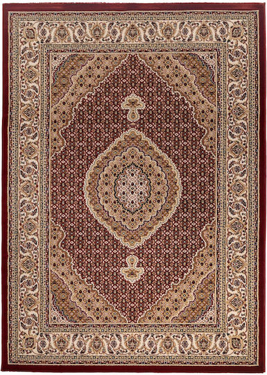 Royal Carpet Teheran 2120 Teppich Rechteckig Synthetisch,Polyester/Cotton/Leather Red
