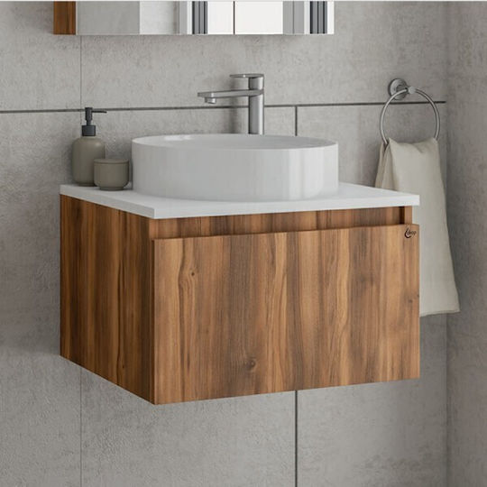 Drop Liberty Waschtisch mit Waschbecken mit Licht Eiche
