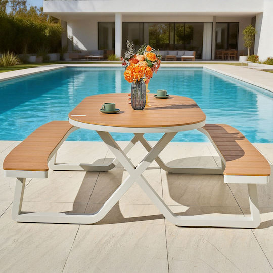 Set de mobilier de grădină și exterior 3 piese Oem Set de mobilier de grădină și exterior 3 piese Oem
