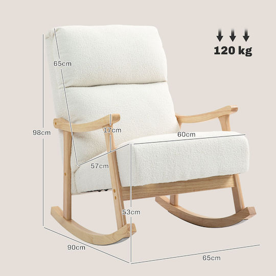 Cream White 65x90x98см