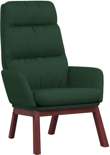 Bergère Dark Green 70x77x98cm
