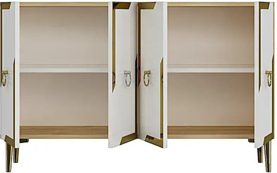 Bufet Din Lemn Ste-021468-V42794 Maro 120x40x75cm