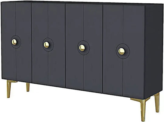 Μπουφές Ξύλινος Καφέ 120x40x75cm