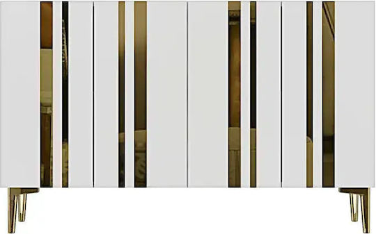 Wooden Sideboard Brown 120x40x75cm