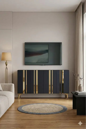 Буфет Дървен Кафяв 120x40x75см